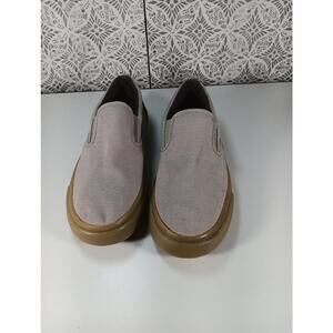 Youth Boy's Old Navy Slip On Canvas Sneakers - Size 2 Brand New